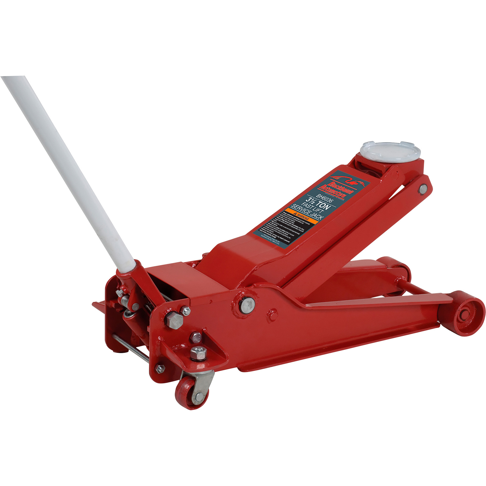 Blackhawk Automotive Fast Lift Service Jack, 3.5-Ton Capacity, Model# BH6036